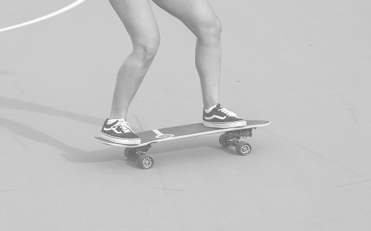 Surf skate group session